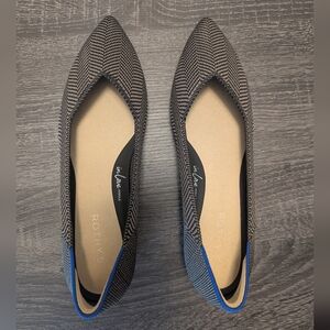 Rothys High Point Sparrow herringbone 10.5 NWOB